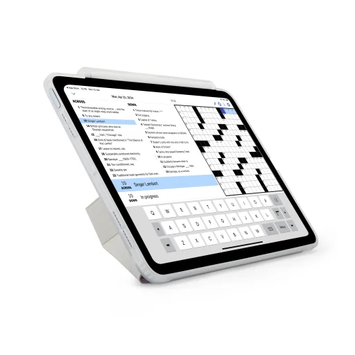  Apple iPad Air 13" (2024/2025/2026) fémes lila Pipetto Origami No3 tok Apple Pencil-tartóval - 12
