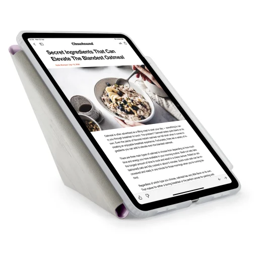  Apple iPad Air 13" (2024/2025/2026) fémes lila Pipetto Origami No3 tok Apple Pencil-tartóval - 7