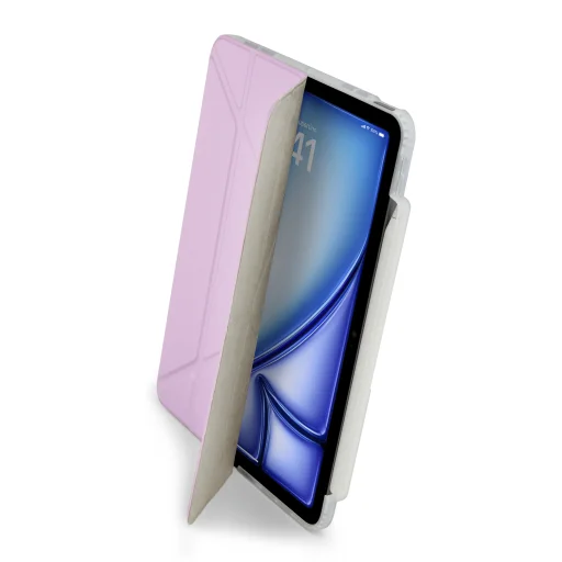  Apple iPad Air 13" (2024/2025/2026) fémes lila Pipetto Origami No3 tok Apple Pencil-tartóval - 1