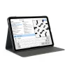  iPad Air 13 (2024/2025/2026) Pipetto Origami No5 forgatható fedeles tok, fekete thumbnail