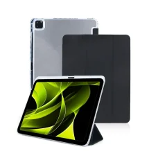  iPad Pro 13" (M5 2025/M4 2024) Mobile Origin Easy táblagéptok, fekete/átlátszó