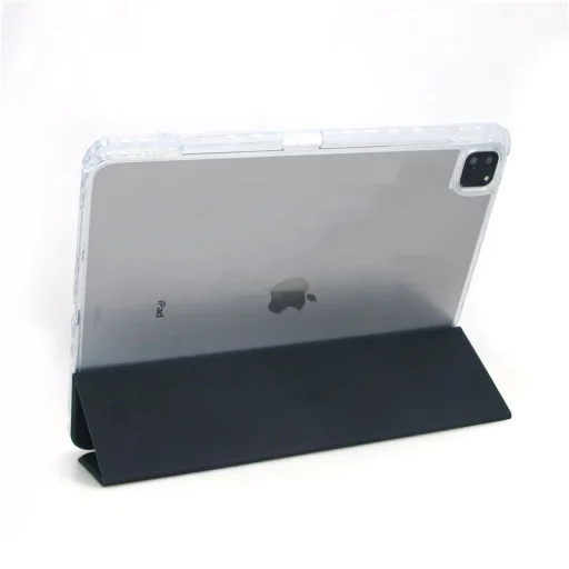  iPad Pro 13" (M5 2025/M4 2024) Mobile Origin Easy táblagéptok, fekete/átlátszó - 5