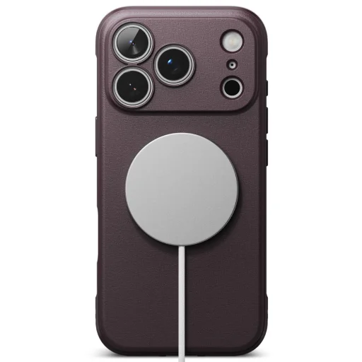  Apple iPhone 17 Pro Max / 18 Pro Max bordó Ringke Onyx MagSafe mágneses tok - 3