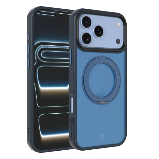  Apple iPhone 18 Pro/17 Pro mélykék Tactical MagForce Hyperstand tok - 1