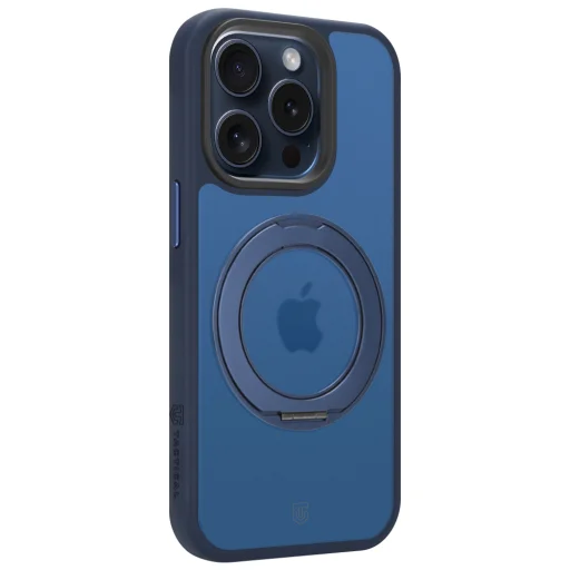  Apple iPhone 15 Pro mélykék Tactical MagForce Hyperstand tok - 2