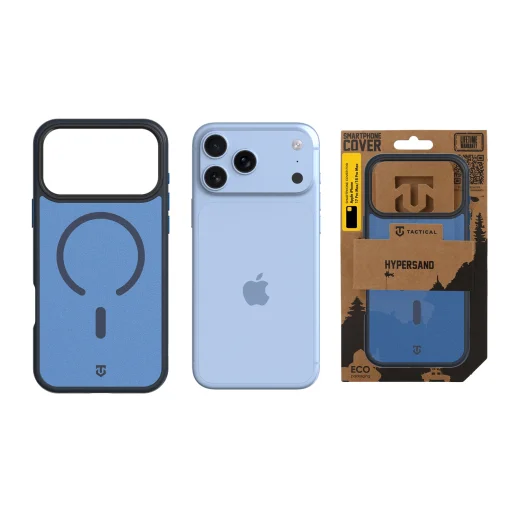  Apple iPhone 18 Pro Max / 17 Pro Max Tactical MagForce Hypersand tok, mélykék - 4