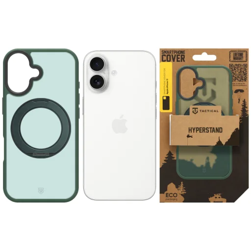  Apple iPhone 17 erdőzöld Tactical MagForce Hyperstand tok - 5