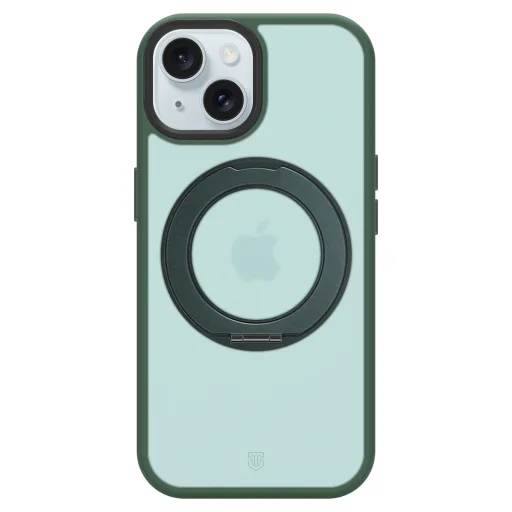  Apple iPhone 15 erdőzöld Tactical MagForce Hyperstand tok - 3