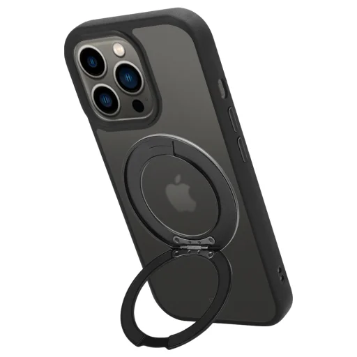 Apple iPhone 13 Pro aszfaltszürke Tactical MagForce Hyperstand MagSafe támasztós tok - 4