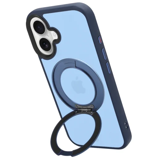 Apple iPhone 16 mélykék Tactical MagForce Hyperstand tok - 4