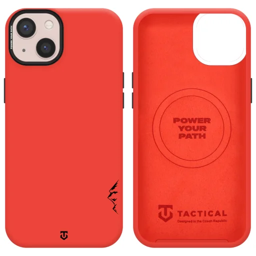 Apple iPhone 13 csilipiros Tactical MagForce Velvet Smoothie 2.0 szilikontok - 5