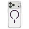  Apple iPhone 17 Pro Max / 18 Pro Max Spigen Ultra Hybrid MagSafe tok, átlátszó-bordó thumbnail