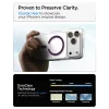  Apple iPhone 17 Pro Max / 18 Pro Max Spigen Ultra Hybrid MagSafe tok, átlátszó-bordó thumbnail