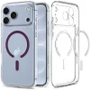  Apple iPhone 17 Pro / 18 Pro átlátszó-bordó Spigen Ultra Hybrid MagSafe tok thumbnail