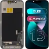 JK LCD kijelzőmodul Apple iPhone 13-hoz, OLED IC-változat, fekete thumbnail