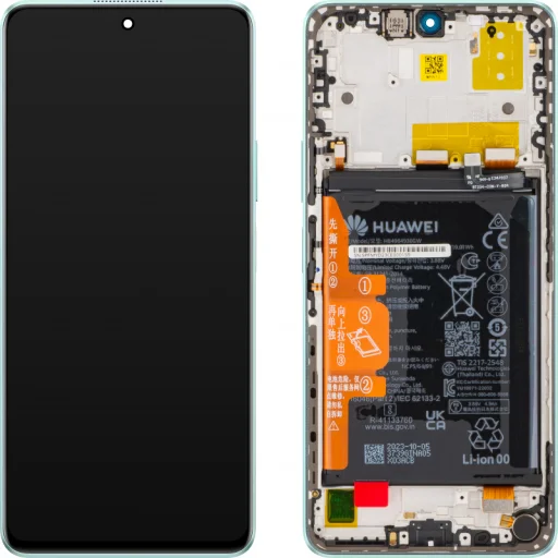 Huawei nova 11i LCD kijelzőmodul akkumulátorral, mentazöld - 1