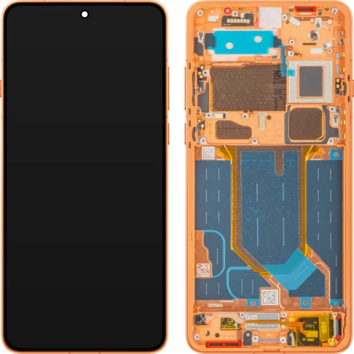 Oppo Find X9 Ultra LCD kijelzőmodul kerettel, kanyon narancssárga - 1