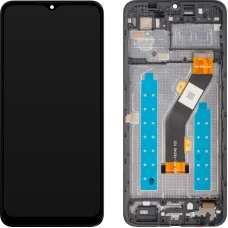 ZTE Blade A35e fekete LCD-kijelzőmodul kerettel