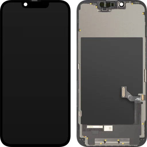 ZY LCD-kijelzőmodul Apple iPhone 17e / 16e készülékhez, fekete - 2