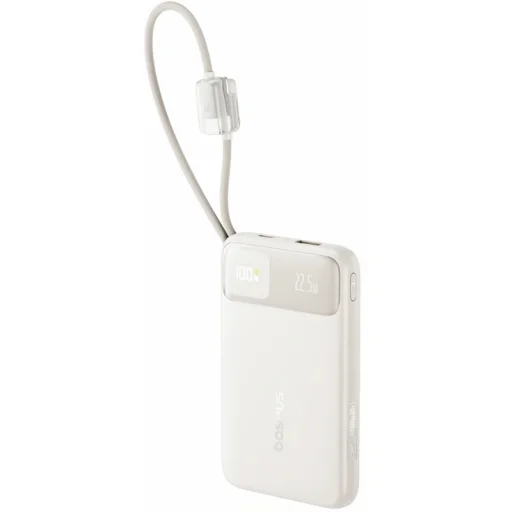 Baseus EnerFill FC11 külső akkumulátor, 10000 mAh, 22,5 W, bézs (E0030401) - 2
