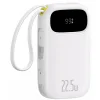 Baseus EnerFill FC31 10000 mAh, 22,5 W külső akkumulátor, fehér – P10082106213-00 thumbnail