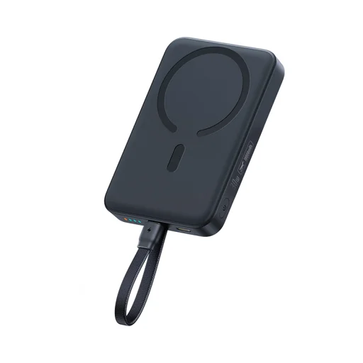 Baseus EnerFill FM11 Magnetic mágneses külső akkumulátor, 10 000 mAh, 30 W, fekete - 1