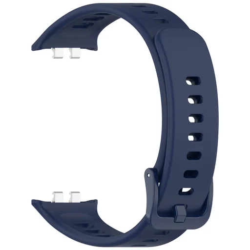 Techsuit W081 szilikon óraszíj Honor Band 11 / Band 11 Pro készülékhez, sötétkék - 2