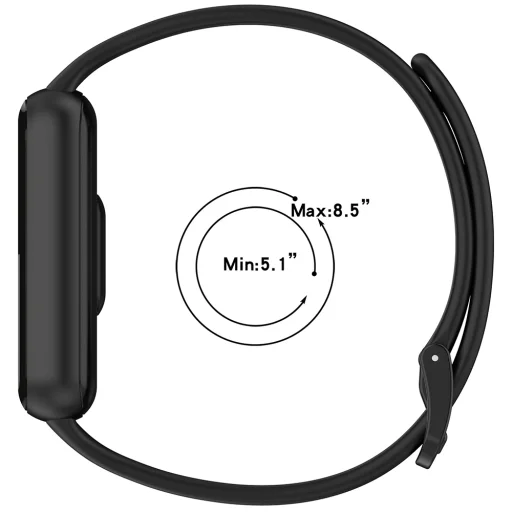Techsuit W081 szilikon óraszíj Honor Band 11 / Band 11 Pro modellekhez, levendula - 3