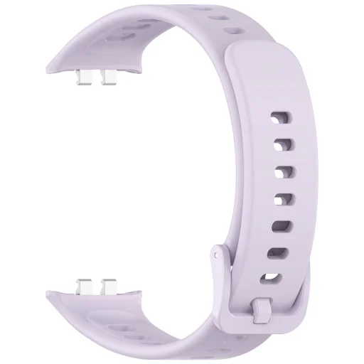 Techsuit W081 szilikon óraszíj Honor Band 11 / Band 11 Pro modellekhez, levendula - 2