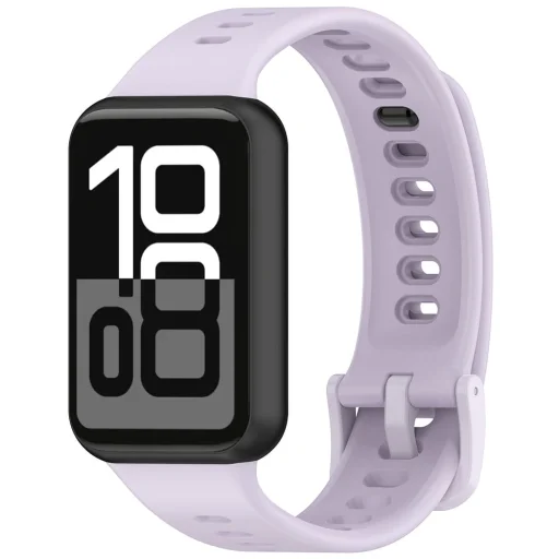 Techsuit W081 szilikon óraszíj Honor Band 11 / Band 11 Pro modellekhez, levendula - 1