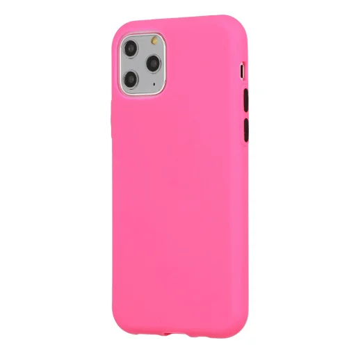 IPHONE 12/12 PRO Solid szilikon tok pink - 2