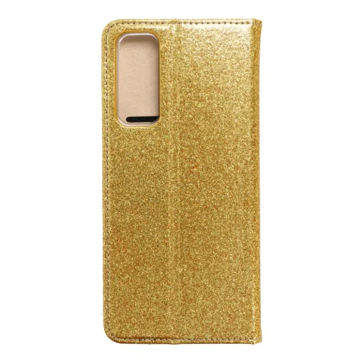 HUAWEI P SMART 2021 Forcell Shinning fliptok arany - 2
