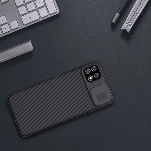 Samsung A22 5G Nillkin CamShield Pro tok fekete - 8