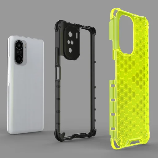 Xiaomi Redmi K40 Pro+ / K40 Pro / K40 / Poco F3 Honeycomb armor TPU tok kék - 6