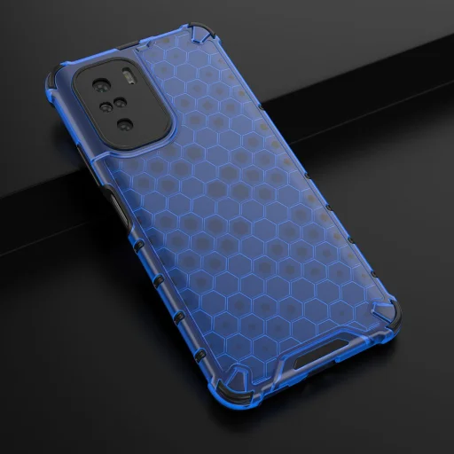 Xiaomi Redmi K40 Pro+ / K40 Pro / K40 / Poco F3 Honeycomb armor TPU tok kék - 4