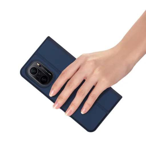 Xiaomi Redmi K40 Pro+ / K40 Pro / K40 / Poco F3 Dux Ducis Skin Pro fliptok kék - 7