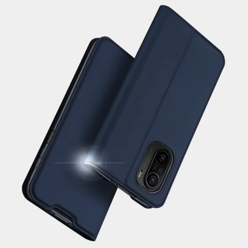 Xiaomi Redmi K40 Pro+ / K40 Pro / K40 / Poco F3 Dux Ducis Skin Pro fliptok kék - 10