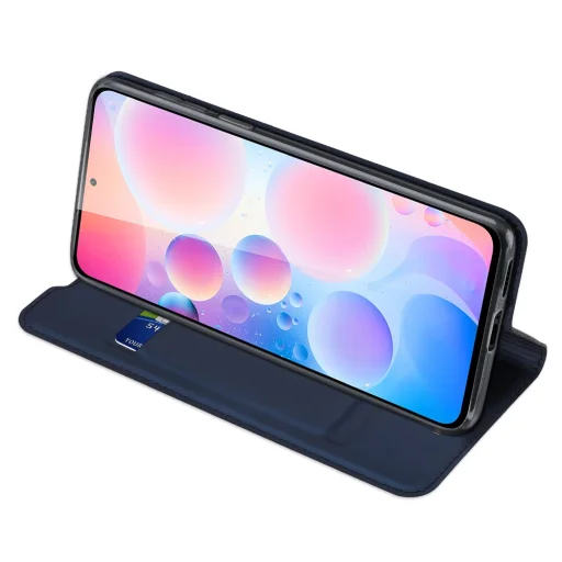 Xiaomi Redmi K40 Pro+ / K40 Pro / K40 / Poco F3 Dux Ducis Skin Pro fliptok kék - 4