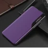 Xiaomi Redmi Note 10 Pro Eco Leather View Case intelligens fliptok lila thumbnail