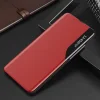 Xiaomi Redmi Note 10 Pro Eco Leather View Case intelligens fliptok piros thumbnail