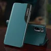 Xiaomi Redmi Note 10 Pro Eco Leather View Case intelligens fliptok piros thumbnail