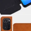 K40 Pro+ / K40 Pro / K40 / Poco F3 / Mi 11i Nillkin Qin bőr fliptok fekete thumbnail