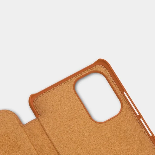 K40 Pro+ / K40 Pro / K40 / Poco F3 / Mi 11i Nillkin Qin bőr fliptok fekete - 14