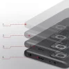 Xiaomi Redmi Note 10 Pro Nillkin Super Frosted tok + kihajtható támaszték fekete thumbnail