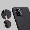 Xiaomi Redmi Note 10 / Redmi Note 10S Super Frosted tok + kihajtható támaszték fekete - 12