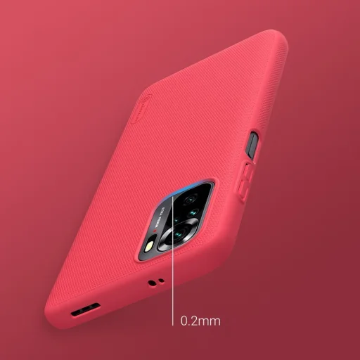 Xiaomi Redmi Note 10 / Redmi Note 10S Super Frosted tok + kihajtható támaszték fekete - 16