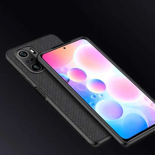 Xiaomi Redmi K40 Pro+ / K40 Pro / K40 / Poco F3 / Mi 11i Nillkin Textured tok fekete - 9