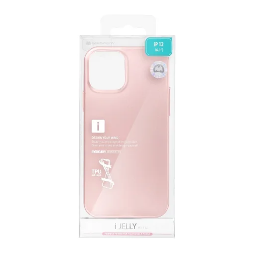 iPhone 13 Pro Max Mercury i-Jelly TPU tok rose gold - 4