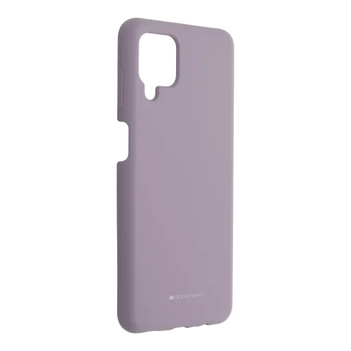 Samsung A12 Mercury Jelly szilikon tok szürke - 1