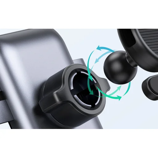 Ugreen LP274 Gravity autós telefontartó, szellőző lamellára fekete - 4